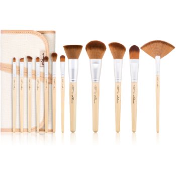 Luvia Cosmetics Bamboo Bamboo’s Root set de pensule cu husă - imagine 2